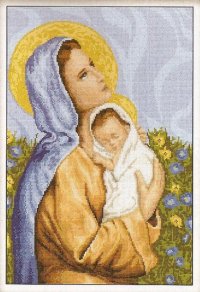 Святая Мария с младенцем