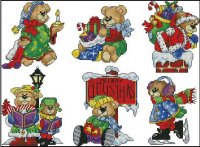 Веселые медвежата на новогодних каникулах