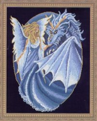 Принцесса и голубой дракон