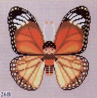 Бэби - бабочка оранжевая