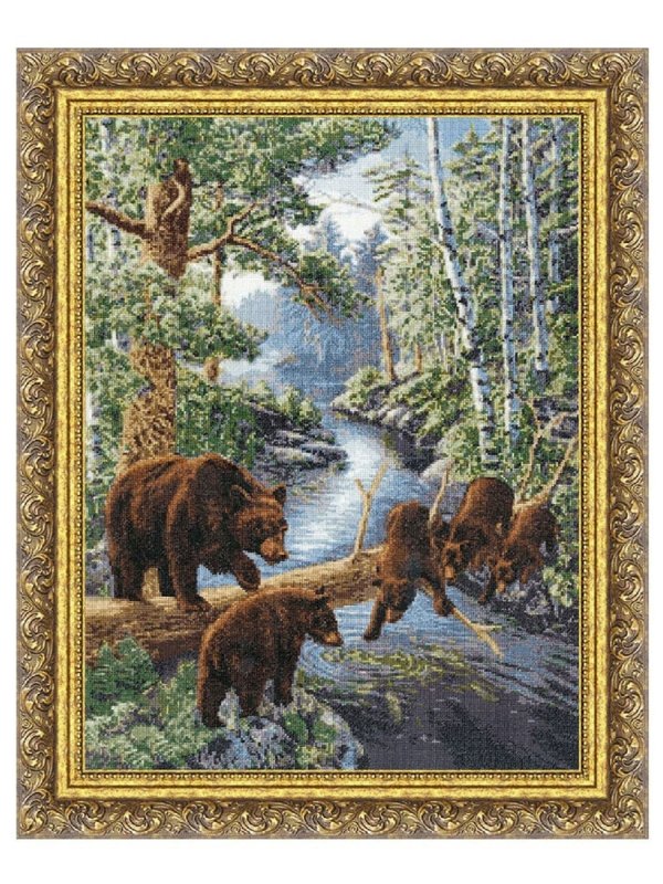 Медведи у ручья