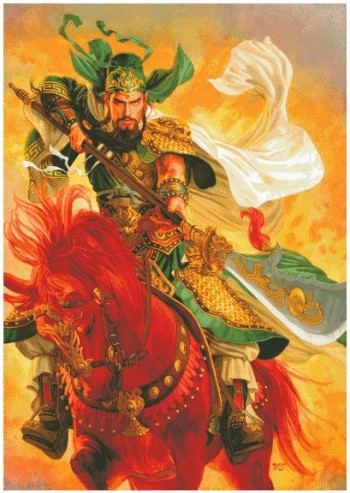Китайский воин на коне