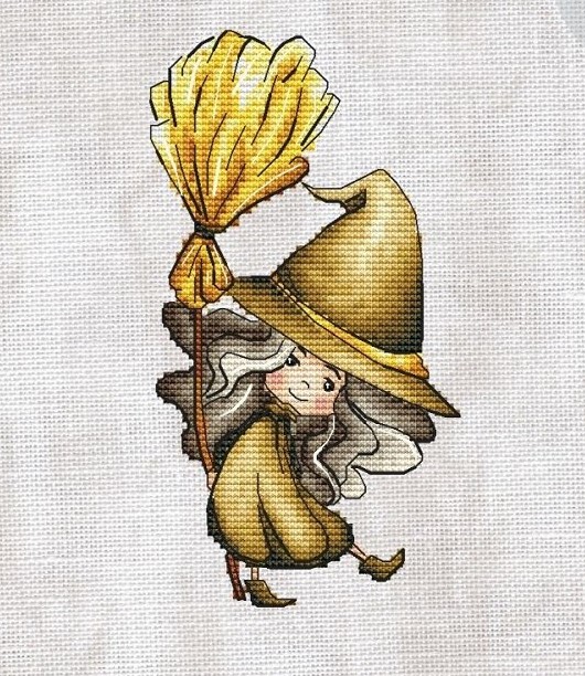 Маленькая жёлтая ведьмочка